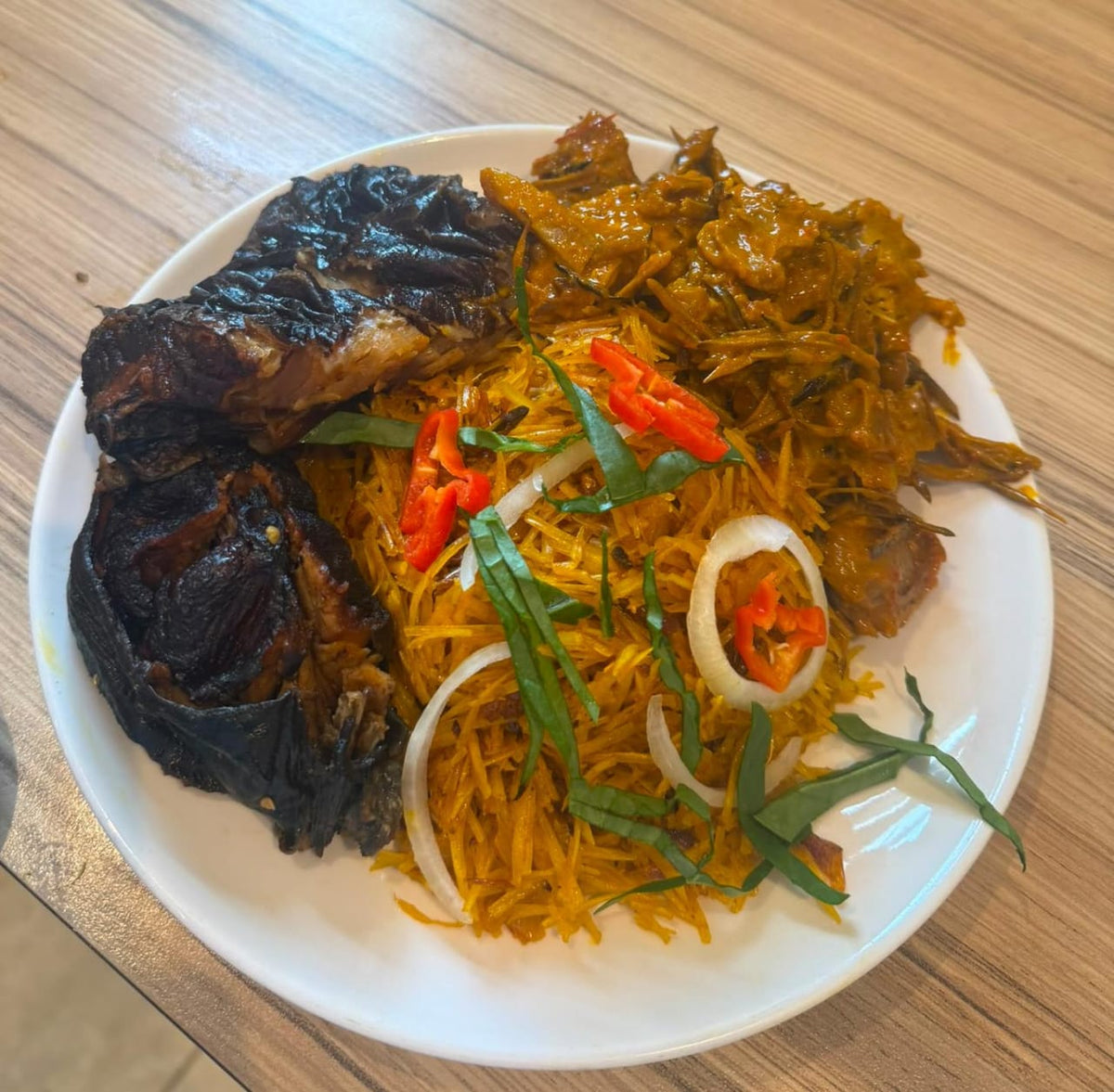 Abacha And Ugba With Dry Fish - (PRE-ORDER)