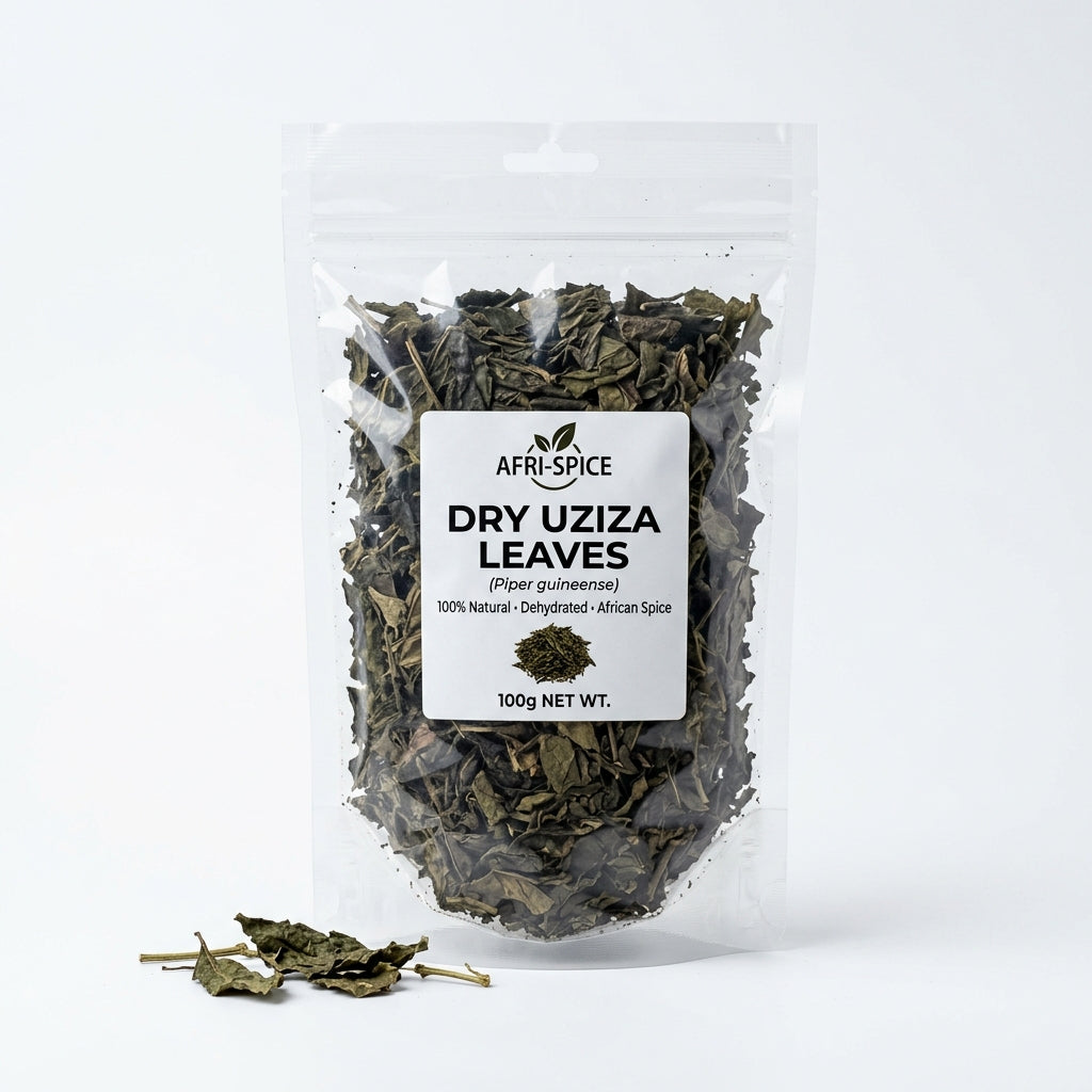 Dehydrated Uziza Leaf