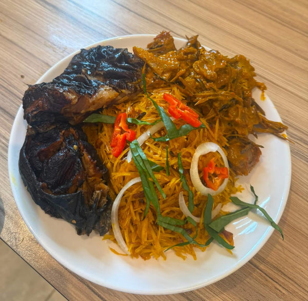 Abacha and Ugba with Dry Fish - (PRE-ORDER)