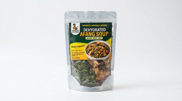 Dehydrated Afang/Okazi leaves