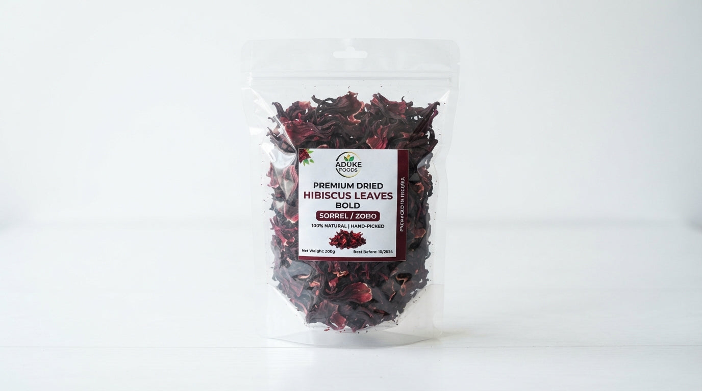 Hibiscus ( Dried Sorrel/ Zobo) leaves